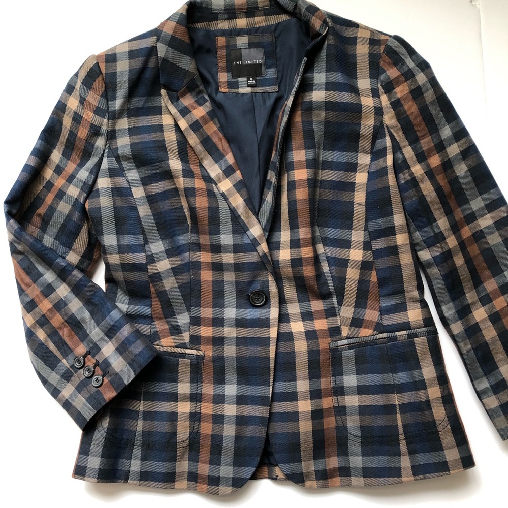 Plaid Blazer